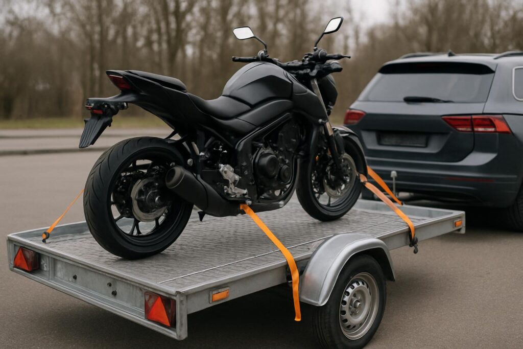 Jak przewieźć motocykl lawetą – mocowania i przygotowanie