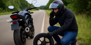 Awaria motocykla w trasie – co zrobić i jak wezwać pomoc