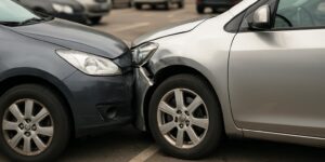 Stłuczka na parkingu bez świadków – co zrobić krok po kroku